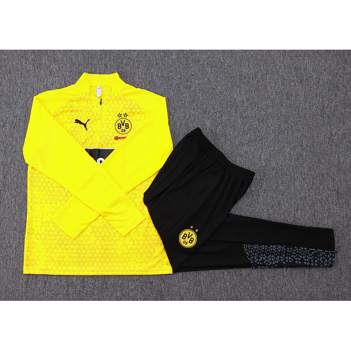 Chandal de Sudadera del Borussia Dortmund 2023-24 Amarillo - Haga un click en la imagen para cerrar